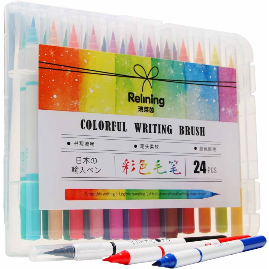LLY 24-Piece Marker Set for $6