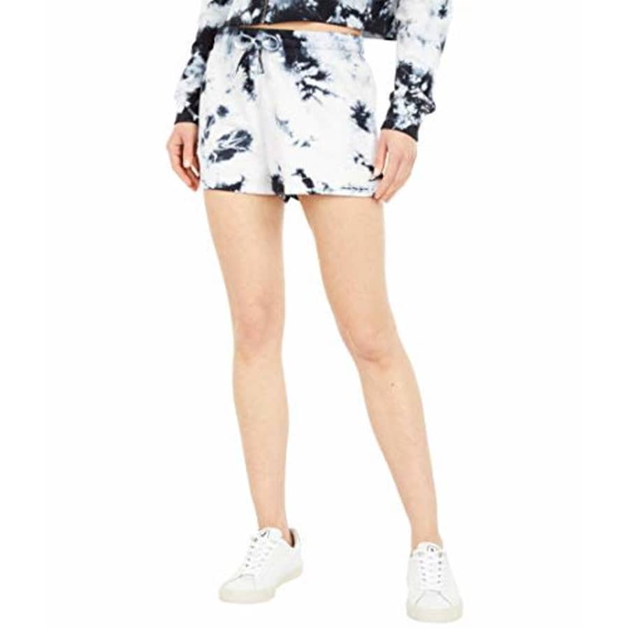 Splendid Women's Sundown Playa Tie-Dye Shorts, Black, Medium for $21