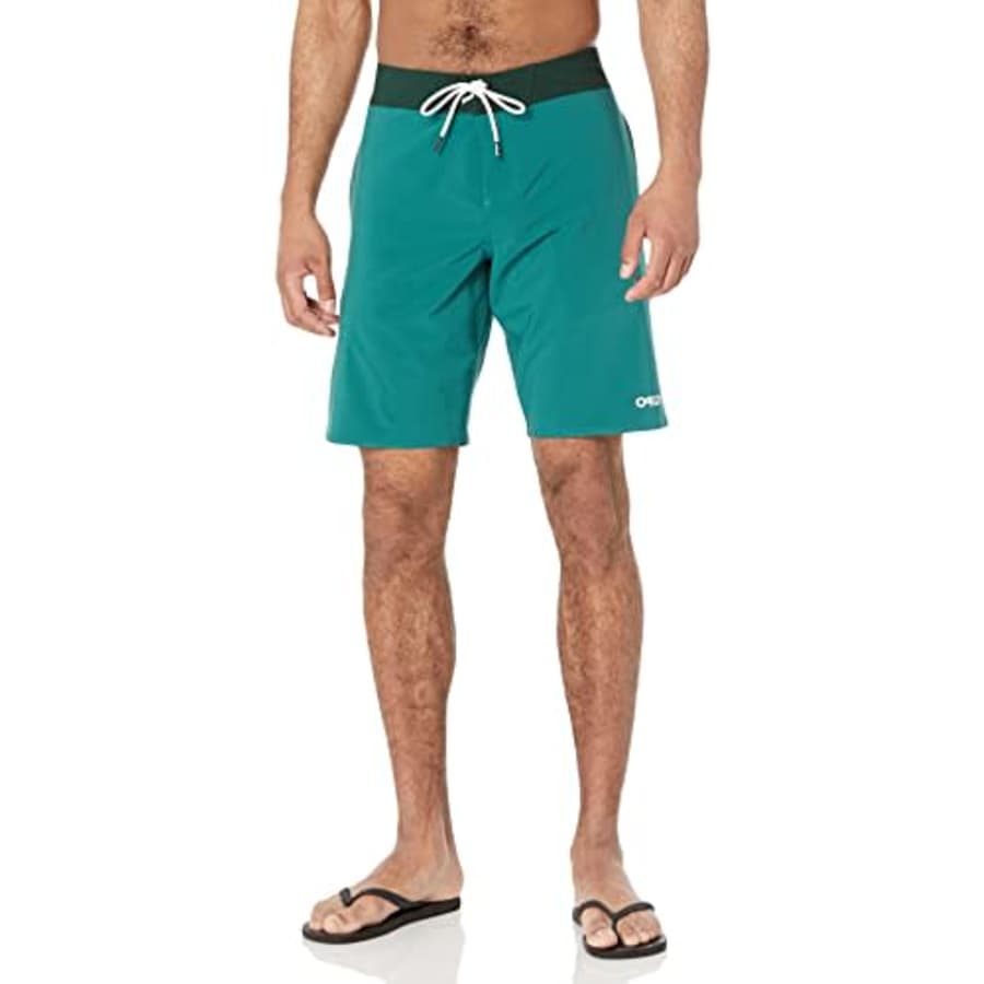 Oakley Men's Standard Double Up 20" RC Boardshorts, Bayberry, 28 for $31
