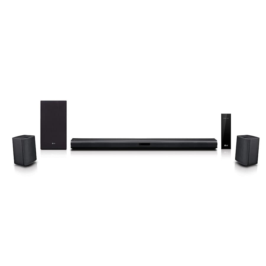 LG 4.1-Channel Bluetooth Wireless Soundbar Surround System for $129 LG 4.1-Channel Bluetooth Wireless Soundbar Surround System for $129