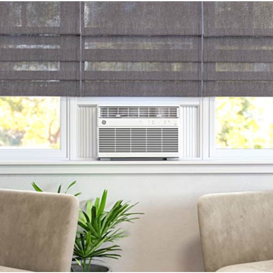 GE 8,000 BTU Smart Window Air Conditioner, Cools up to 350 sq. Ft, Easy Install Kit Included, for $270 GE 8,000 BTU Smart Window Air Conditioner, Cools up to 350 sq. Ft, Easy Install Kit Included, for $270
