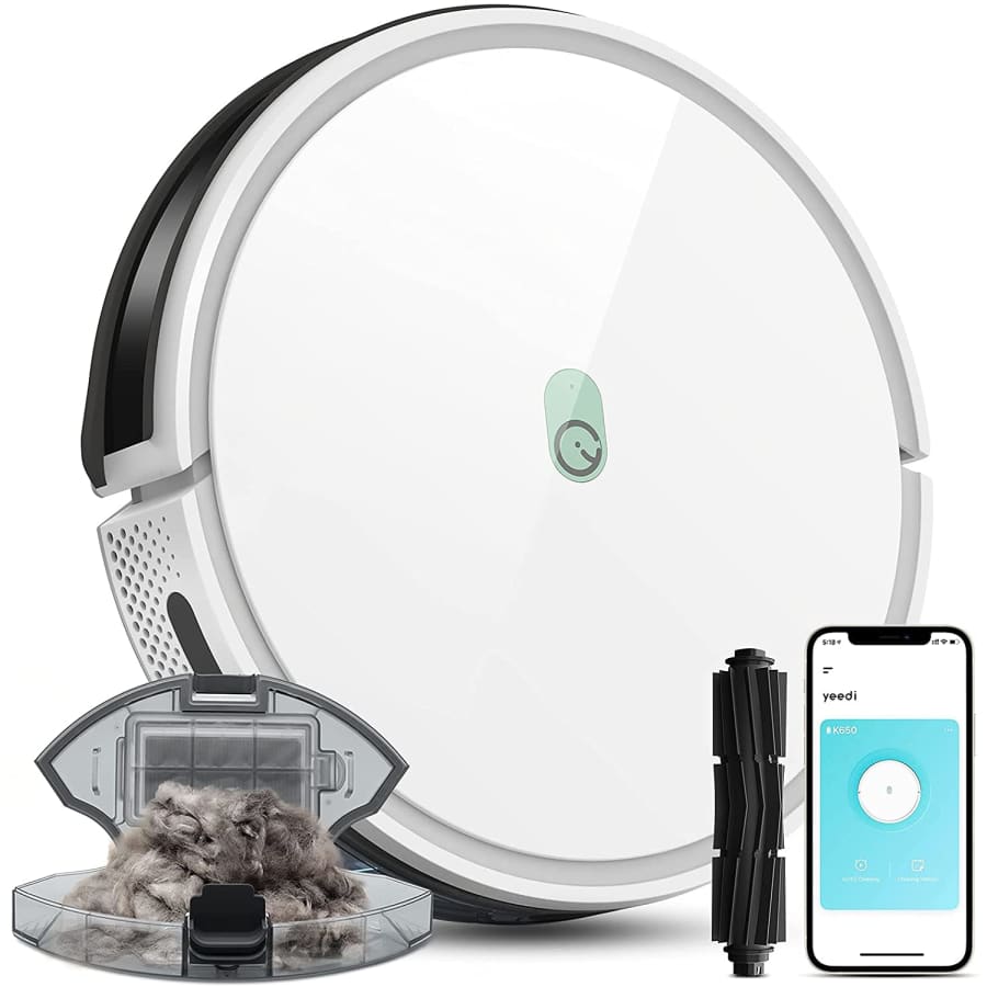 Yeedi K650 Robotic Vacuum Cleaner for $100