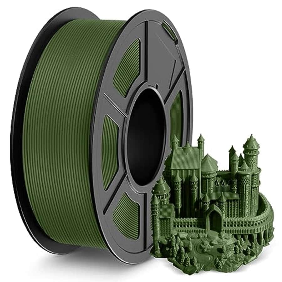 SUNLU PLA 3D Printer Filament, No String PLA Filament 1.75mm, Neatly Wound AntiString PLA 3D for $13 SUNLU PLA 3D Printer Filament, No String PLA Filament 1.75mm, Neatly Wound AntiString PLA 3D for $13