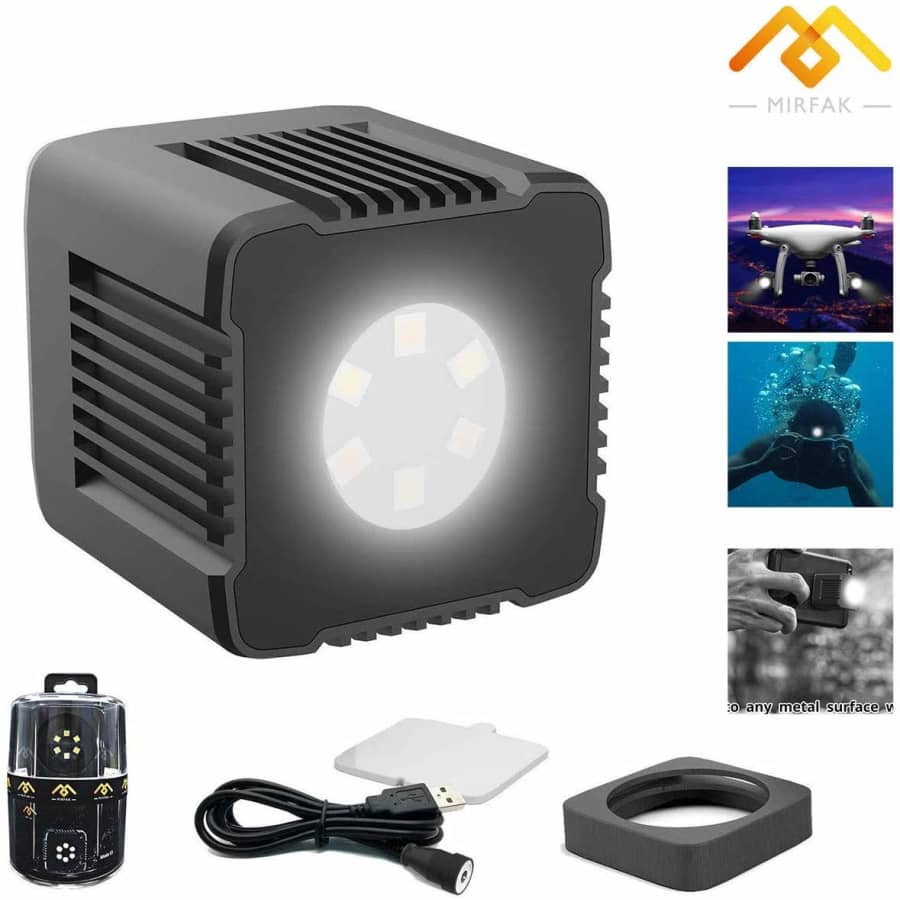 Mirfak Moin Waterproof Magnetic Cube LED Light for $29