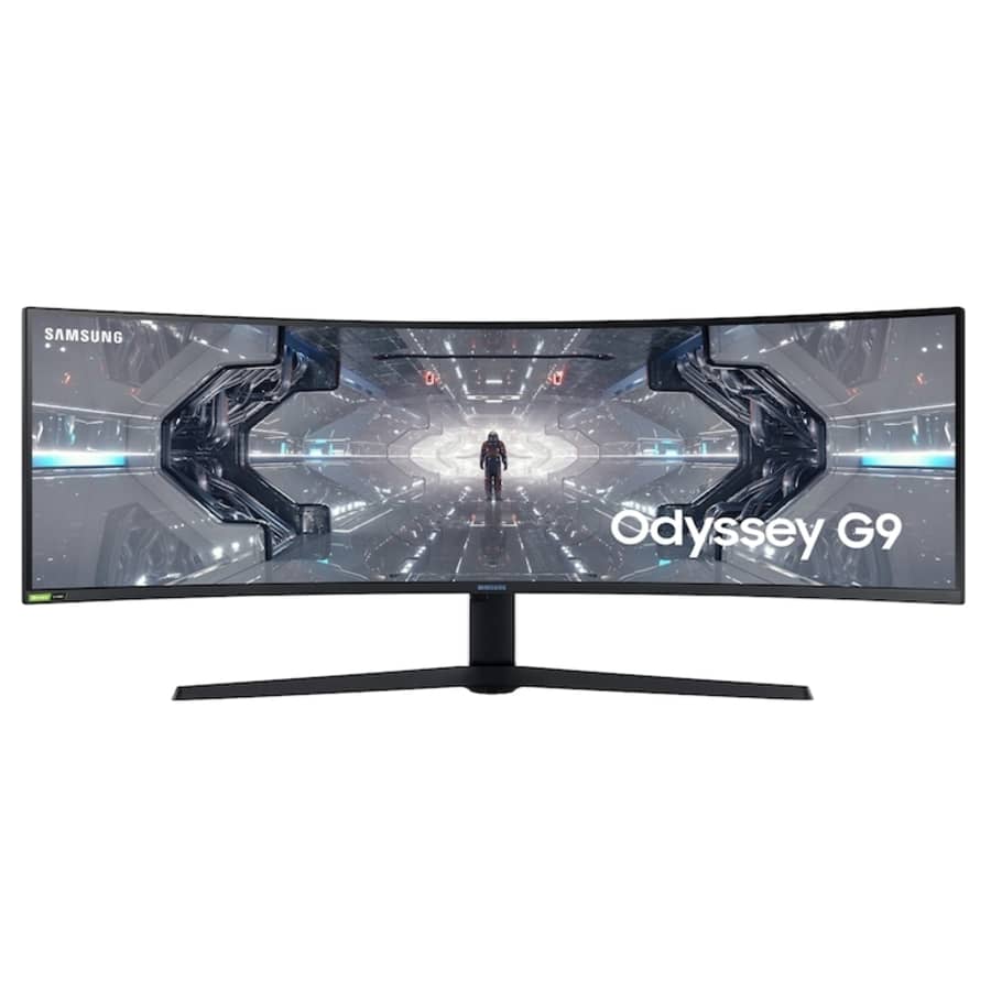 Samsung Odyssey G9 49" UltraWide 32:9 1440p HDR QLED Curved Gaming Monitor for $1,100 Samsung Odyssey G9 49" UltraWide 32:9 1440p HDR QLED Curved Gaming Monitor for $1,100