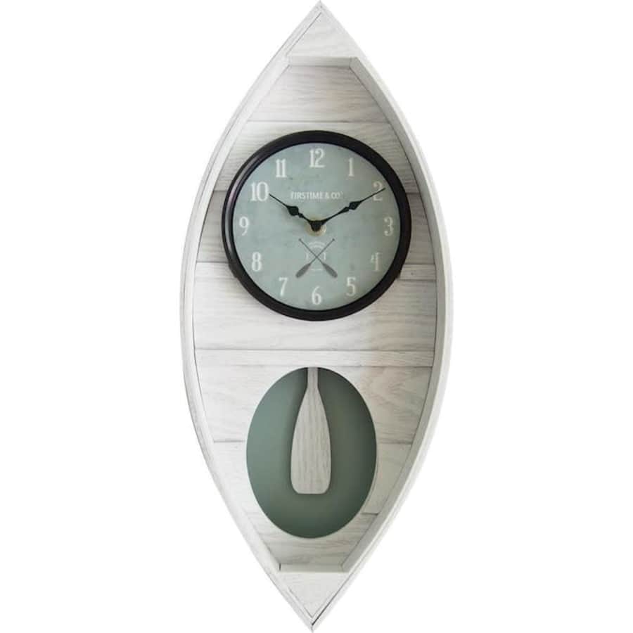 FirsTime and Co Analog Novelty Wall Clock for $15 FirsTime and Co Analog Novelty Wall Clock for $15