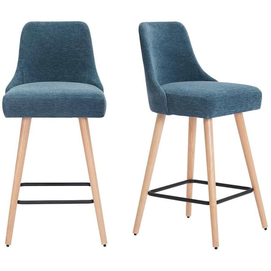 StyleWell Benfield Upholstered Bar Stool 2-Pack for $179