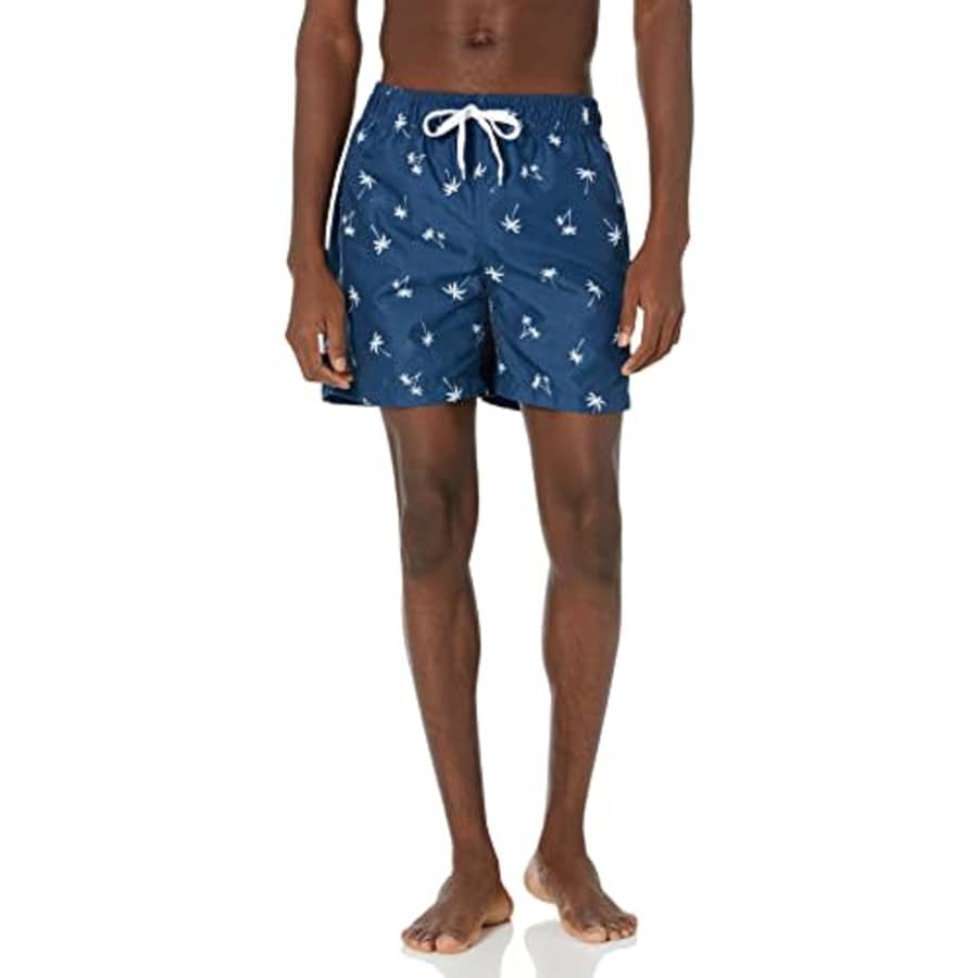 Kanu Surf Men's Standard Havana Swim Trunks (Regular & Extended Sizes), Malibu Navy, X-Large for $15