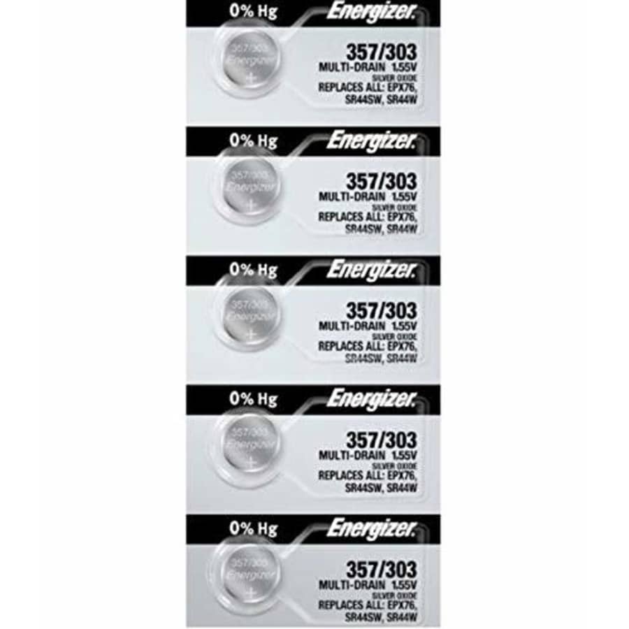 10 Energizer 357/303 Multi-Drain Zero Mercury Batteries for $17