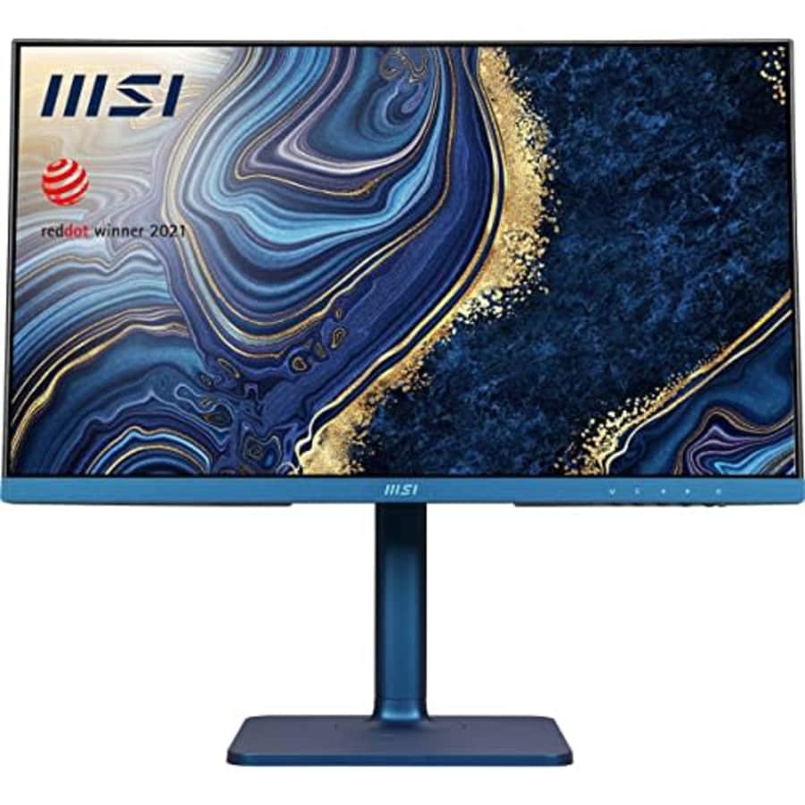 MSI Modern MD241P Ultramarine, 24", 1920 x 1080 (FHD), IPS, 75Hz, TUV Certified Eyesight for $159