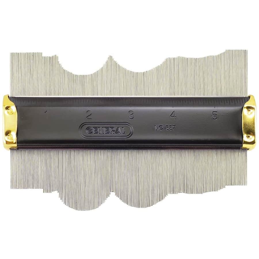 General Tools 6" Stainless Steel Contour Gauge / Shape Duplicator for $5