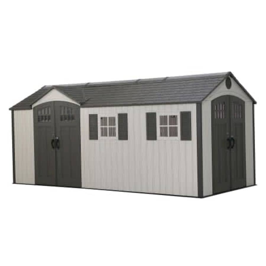 Lifetime 8x18-Foot Dual-Entry Storage Shed for $1,999 for members only Lifetime 8x18-Foot Dual-Entry Storage Shed for $1,999 for members only