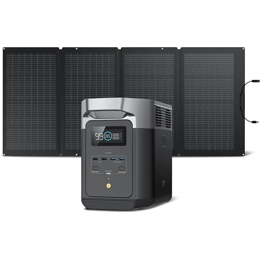 EF Ecoflow Delta 1,260Wh Portable Power Station for $649 EF Ecoflow Delta 1,260Wh Portable Power Station for $649