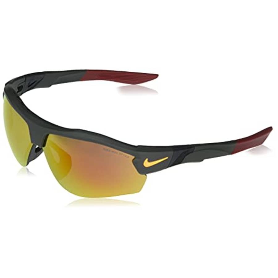 Nike Show X3 Rectangular Sunglasses, Matte Sequoia, 72/9/130 for $45