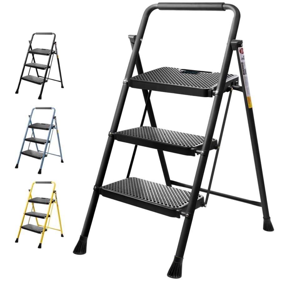 Ticonn 3-Step Ladder for $59 Ticonn 3-Step Ladder for $59