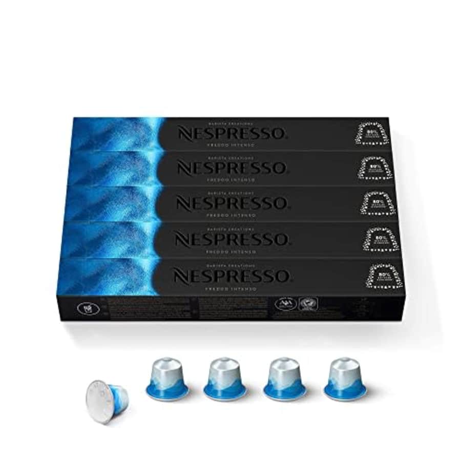 Nespresso Original Line Iced Coffee Freddo Intenso 1.35 Oz 50 Count for $34