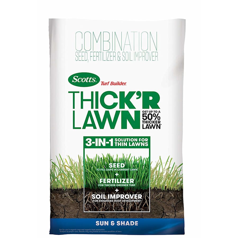 Scotts Turf Builder Thicker Sun & Shade Grass Seed 40-lb. Bag for $37