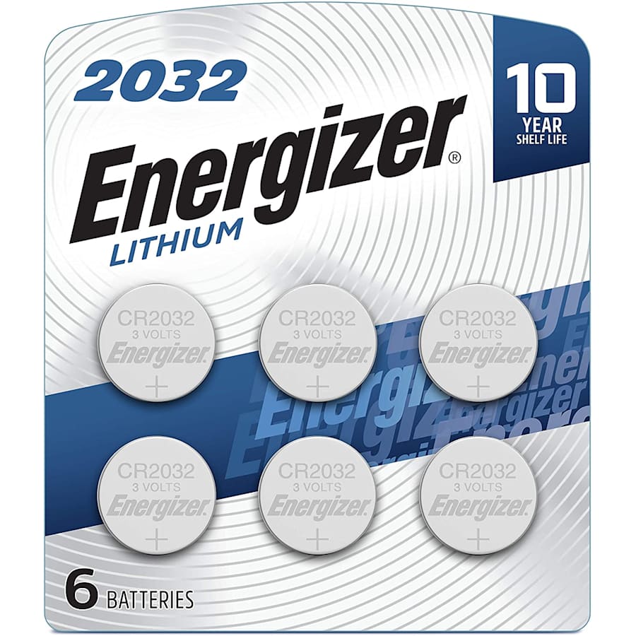 Energizer 2032 3V Lithium Coin Battery 6-Pack for $5 Energizer 2032 3V Lithium Coin Battery 6-Pack for $5