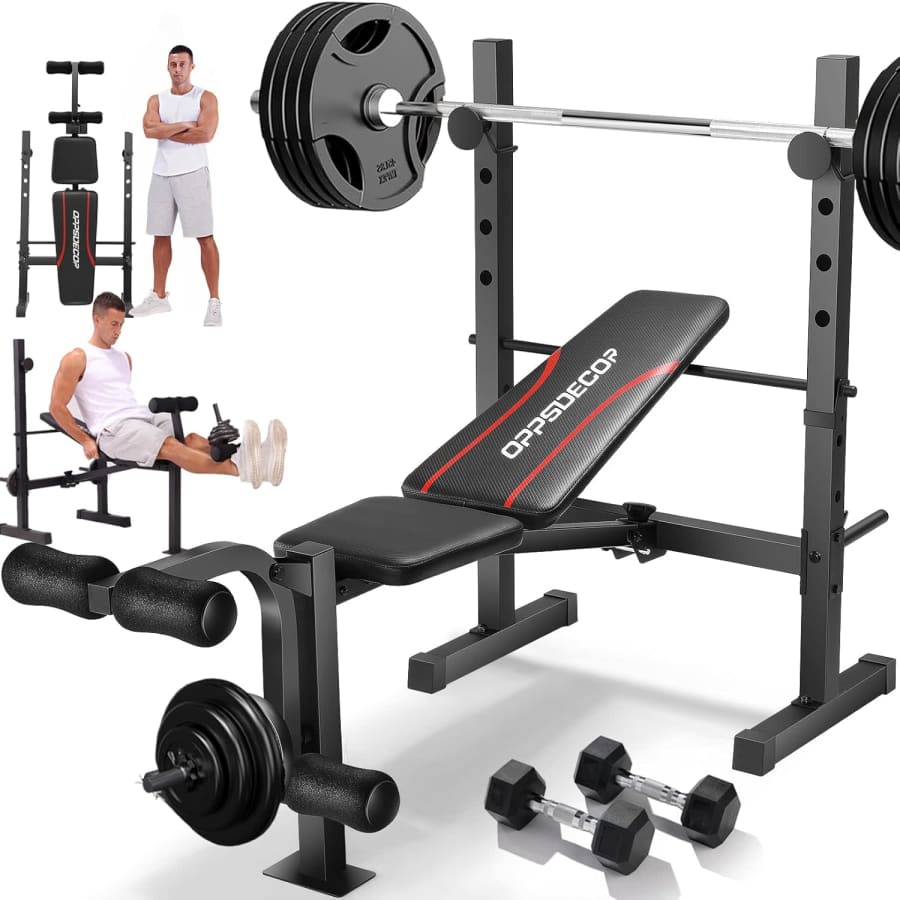 Weight Bench Set: $99.99