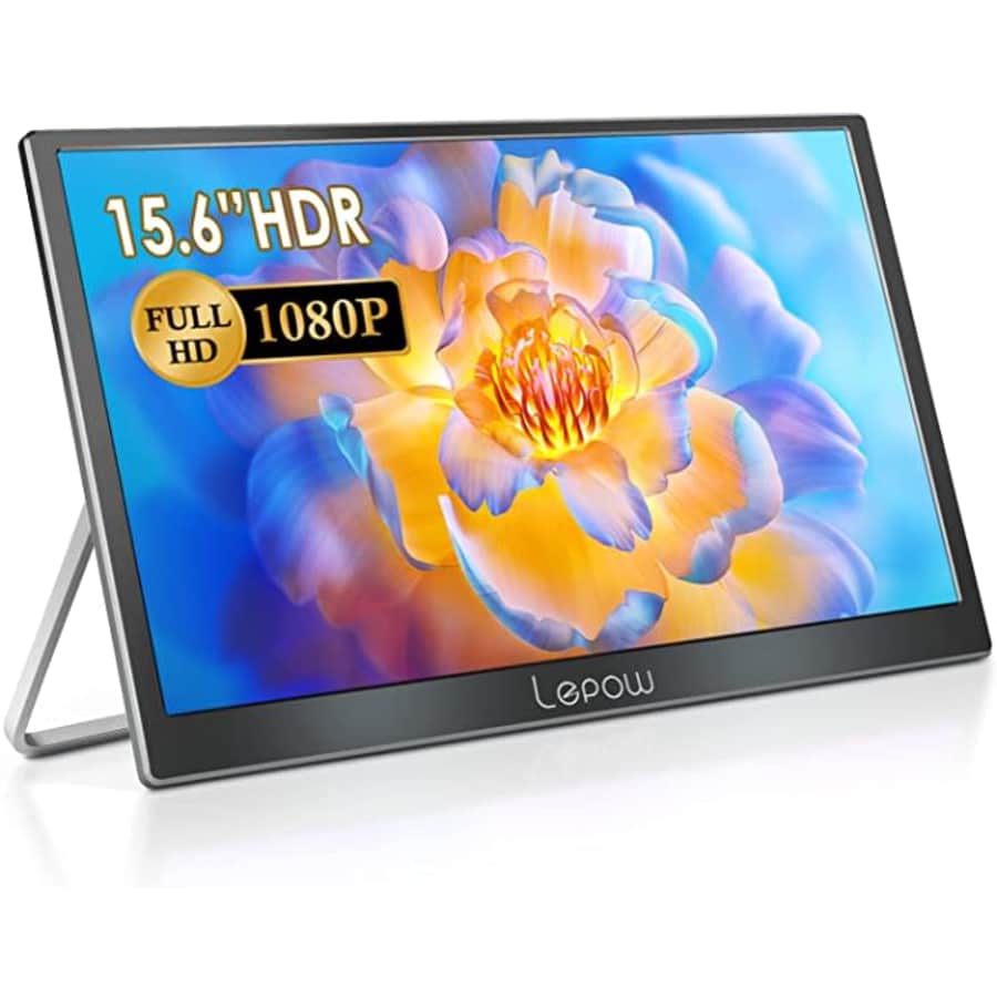 LePow 15.6" 1080p IPS Portable Monitor for $200