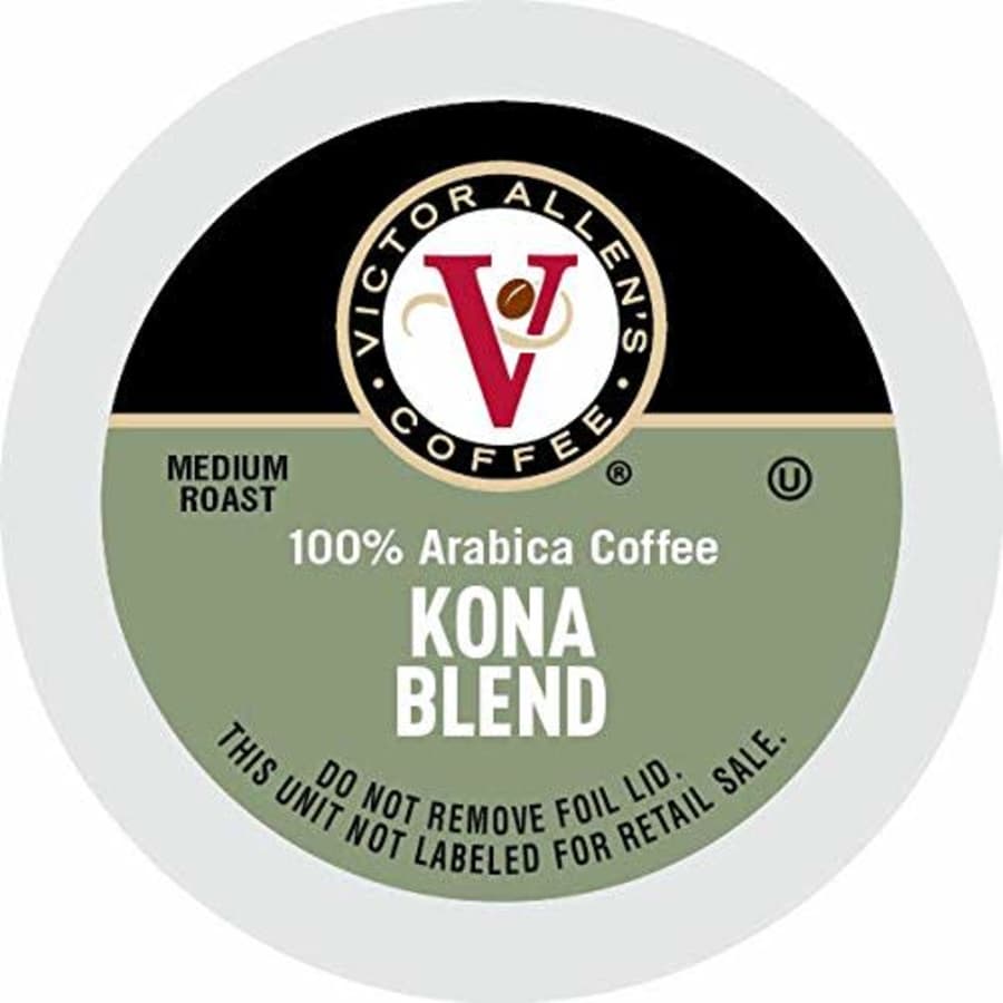 Victor Allen's Kona Blend Medium Roast K-Cup Coffee Pods 80-Pack for $35