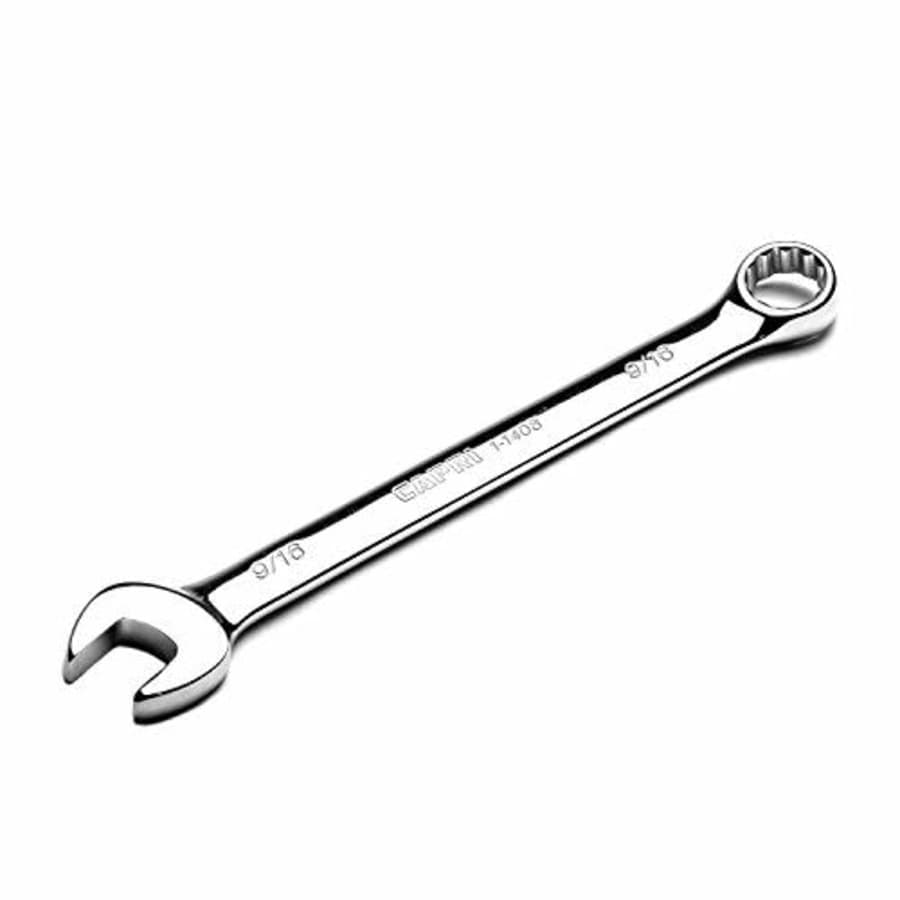 Capri Tools 9/16-inch Combination Wrench, 12 Point, SAE for $8 Capri Tools 9/16-inch Combination Wrench, 12 Point, SAE for $8