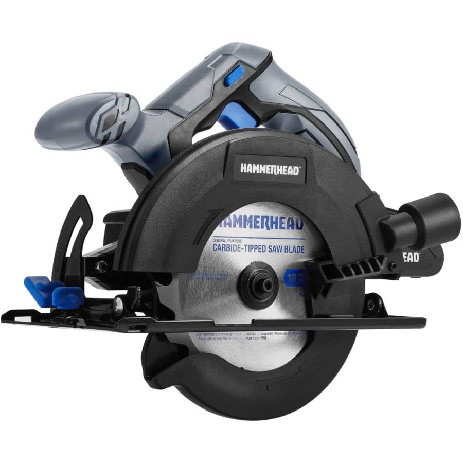 HammerHead 20V 6.6" Cordless Circular Saw Kit for $68