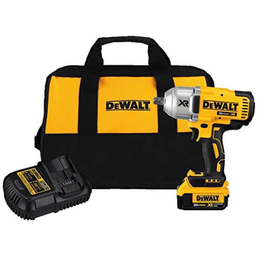 DeWalt 20V XR Cordless Li-Ion 1/2" Impact Wrench for $370