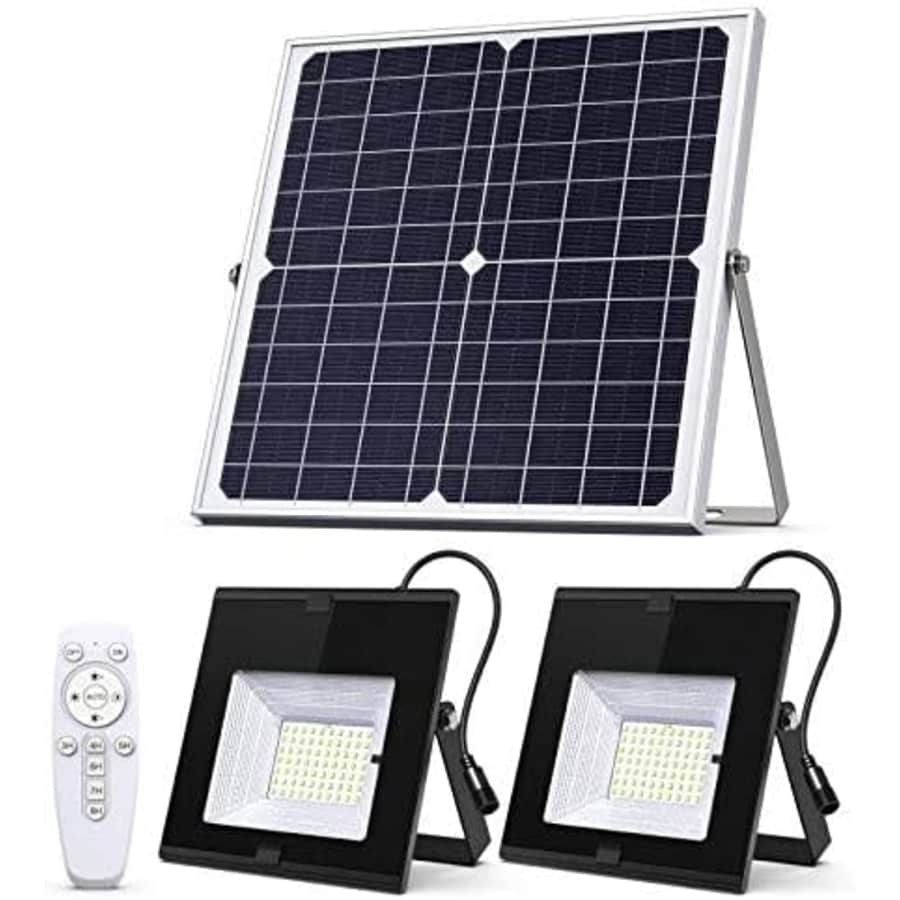 SunBonar Dual Head Solar Flood Lights for $59 SunBonar Dual Head Solar Flood Lights for $59