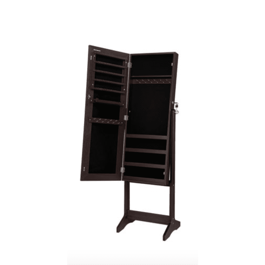 Songmics Mirror Jewelry Armoire for $67 Songmics Mirror Jewelry Armoire for $67