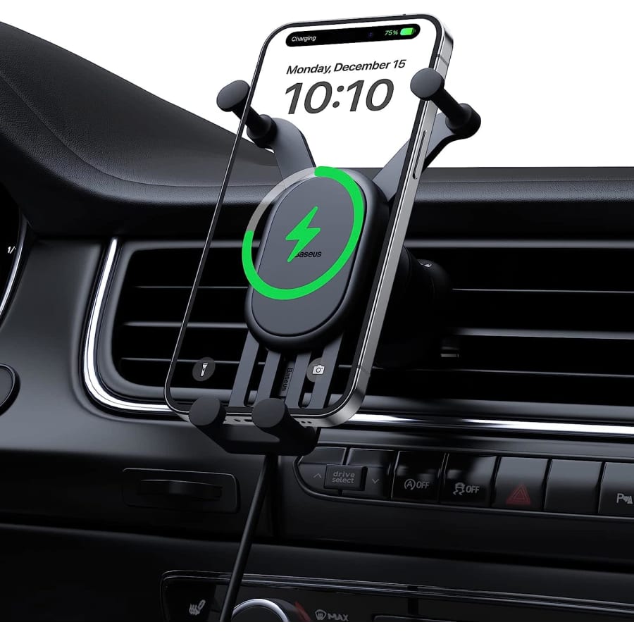Baseus 15W Wireless Car Charger for $26 Baseus 15W Wireless Car Charger for $26