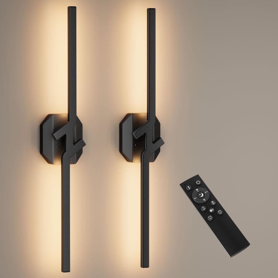 Battery Operated Wall Sconce 2-Pack for $49 Battery Operated Wall Sconce 2-Pack for $49