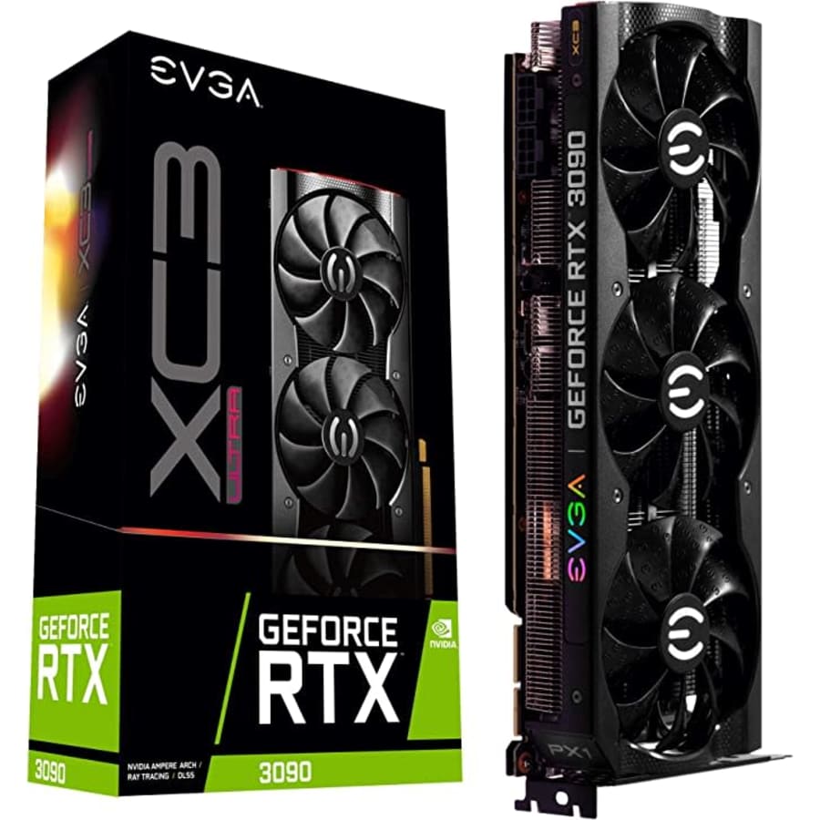EVGA GeForce RTX 3090 XC3 Ultra 24GB GDDR6X Graphics Card for $1,420