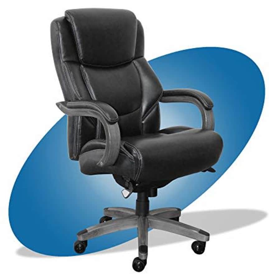 La-Z-Boy Delano Big & Tall Executive Office Chair | High Back Ergonomic Lumbar Support, Bonded for $400 La-Z-Boy Delano Big & Tall Executive Office Chair | High Back Ergonomic Lumbar Support, Bonded for $400