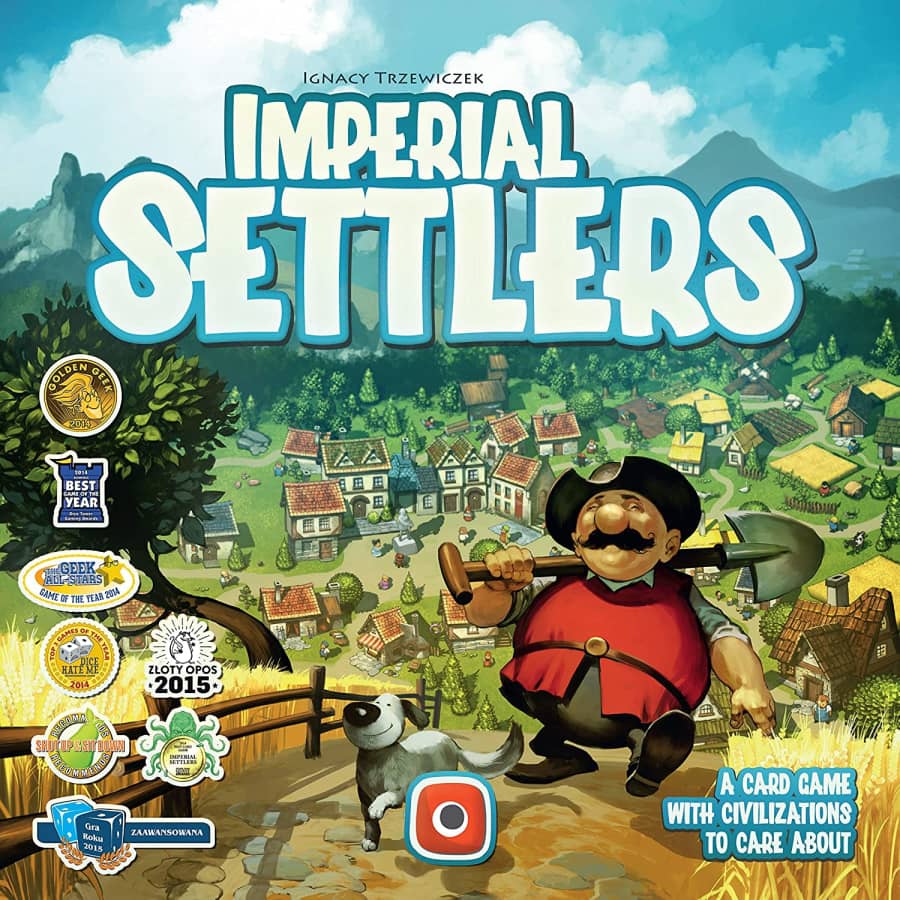 Portal Games Imperial Settlers Board Game for $44 Portal Games Imperial Settlers Board Game for $44