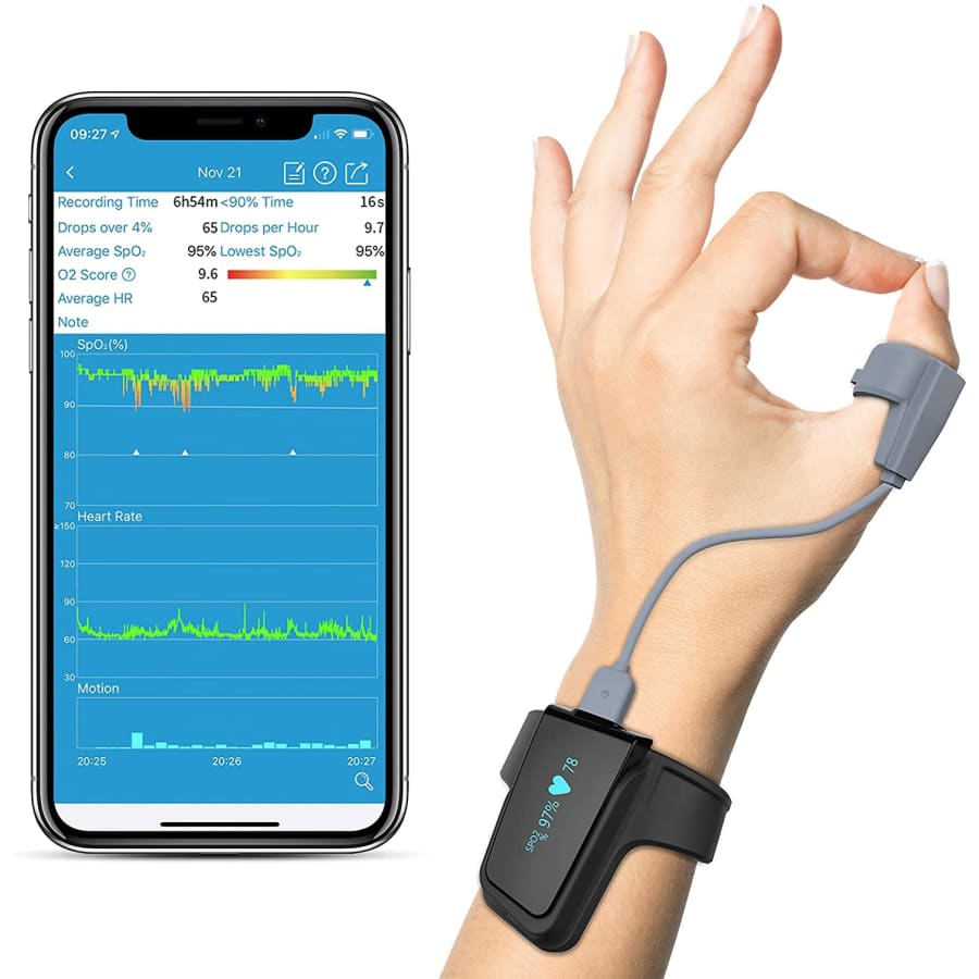 Wellue Bluetooth Fingertip Pulse Oximeter for $230