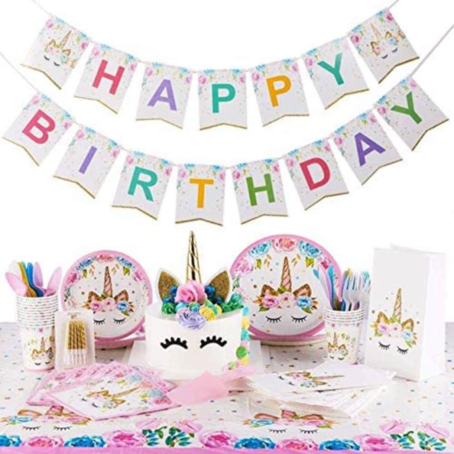 Discovering DIY Unicorn Birthday Decorations for Girls - Party Supplies Kit for 16 Guests w/Plates, for $55 Discovering DIY Unicorn Birthday Decorations for Girls - Party Supplies Kit for 16 Guests w/Plates, for $55