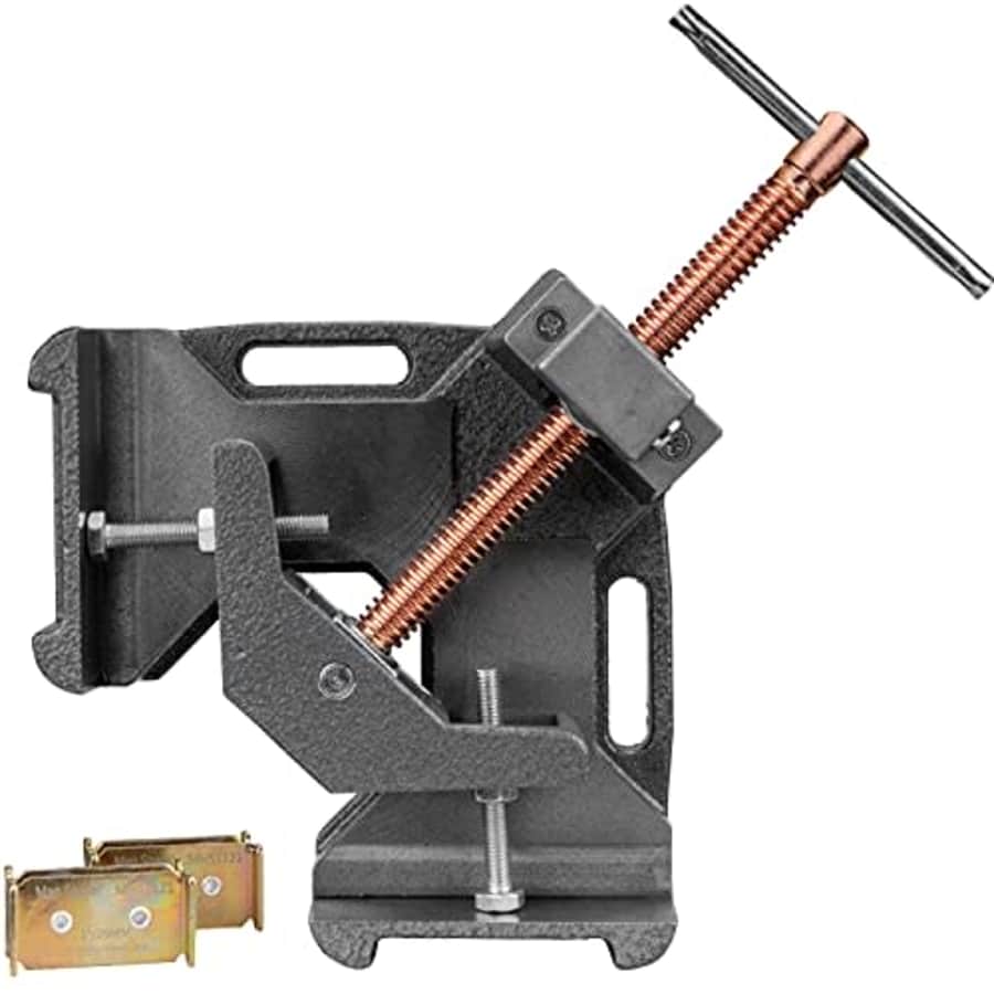 Strong Hand Tools Heavy Duty Cast Iron, 90 Degree Right Angle Clamp, Corner Clamp, Adjustable Swing Jaw, Quick Acting for $98 Strong Hand Tools Heavy Duty Cast Iron, 90 Degree Right Angle Clamp, Corner Clamp, Adjustable Swing Jaw, Quick Acting for $98