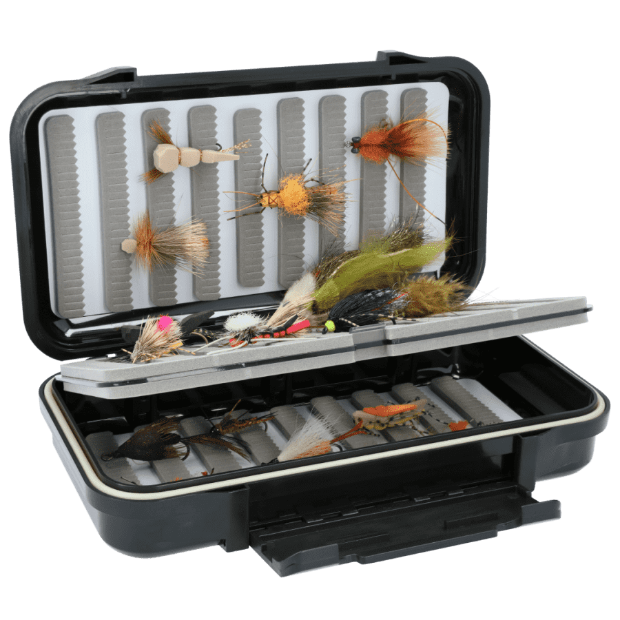 White River Fly Shop Swingleaf 8" Fly Box for $6