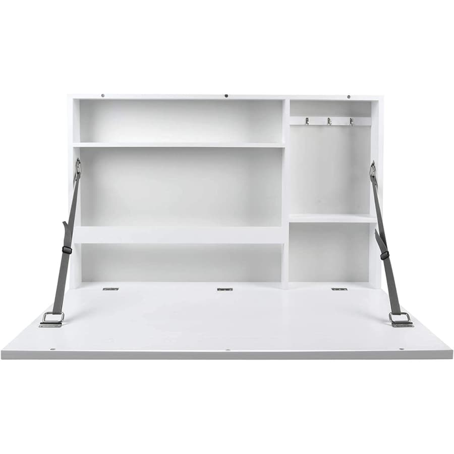 Prinz Work from Home Fold Down Wall-Mounted Desk w/ Chalkboard for $98