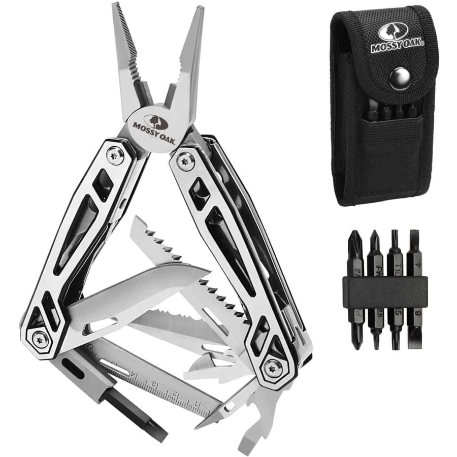 Mossy Oak 21-in-1 Stainless Steel Multitool for $24