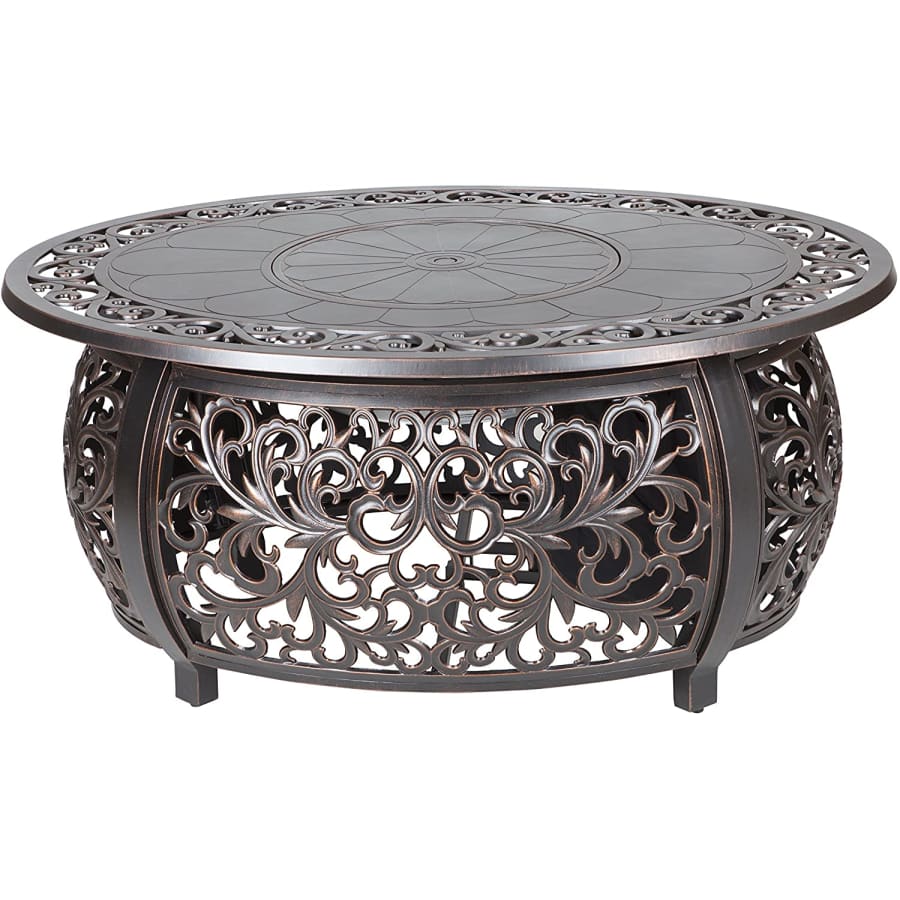 Fire Sense Toulon Cast Aluminum Oval Gas Fire Pit for $604
