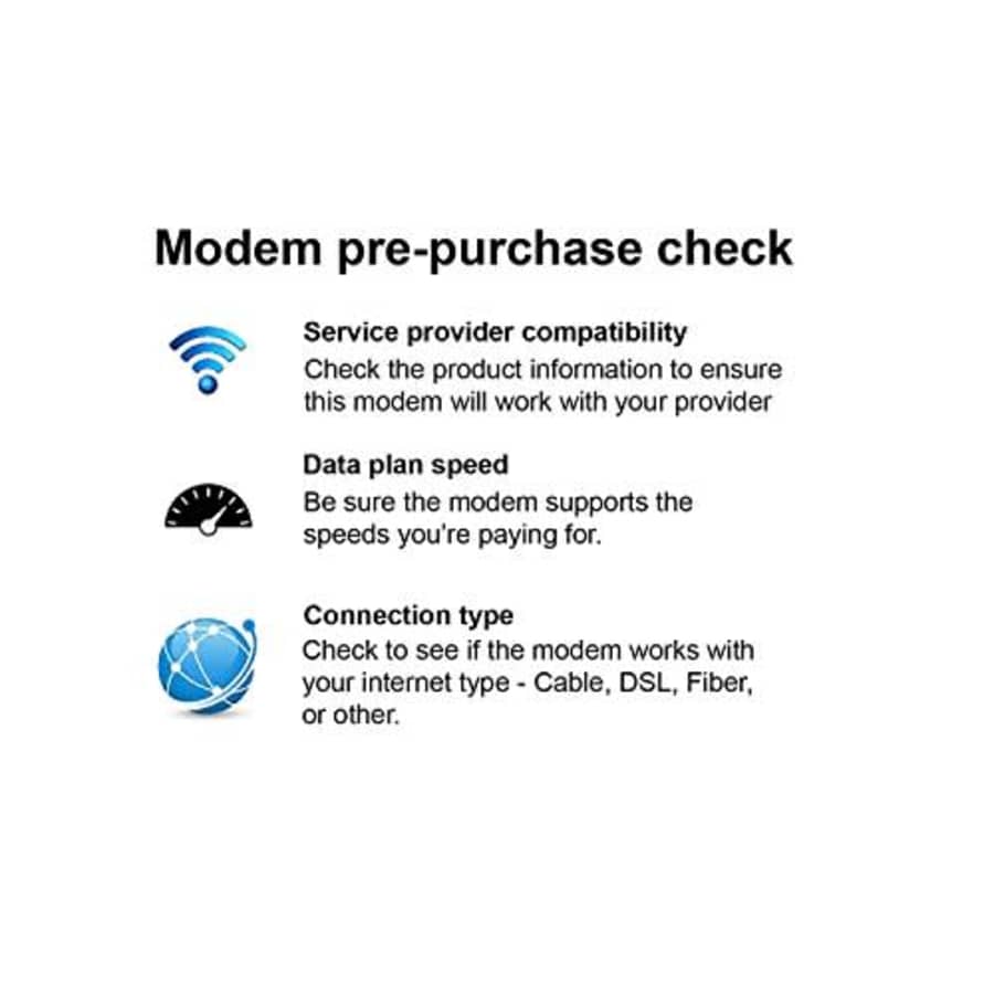 ARRIS Surfboard SB6190 32x8 DOCSIS 3.0 Cable Modem with 1.4 Gbps Download and 262 Upload Speeds, for $65