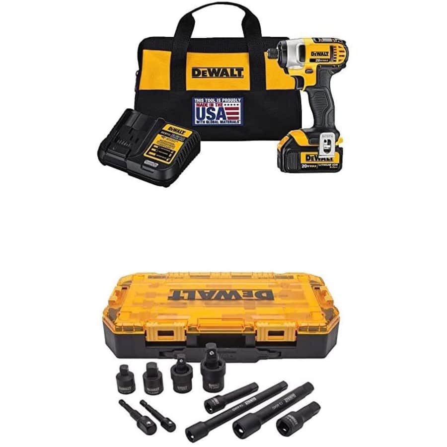 DeWalt 20V MAX Impact Driver Kit for $130 DeWalt 20V MAX Impact Driver Kit for $130