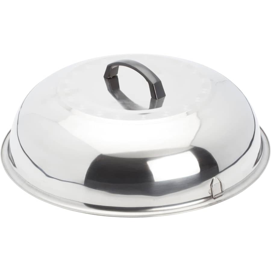 Winco 15" Stainless Steel Wok Cover for $25