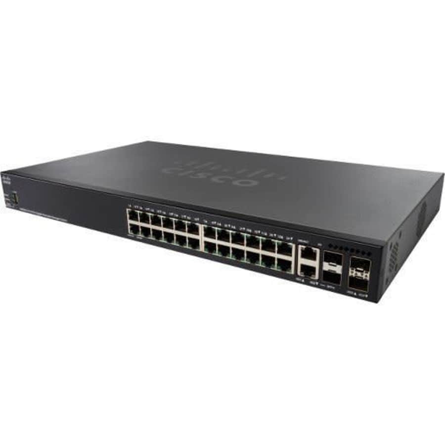 Cisco SG350X-24MP Layer 3 Switch (Certified Refurbished) for $1,050 Cisco SG350X-24MP Layer 3 Switch (Certified Refurbished) for $1,050