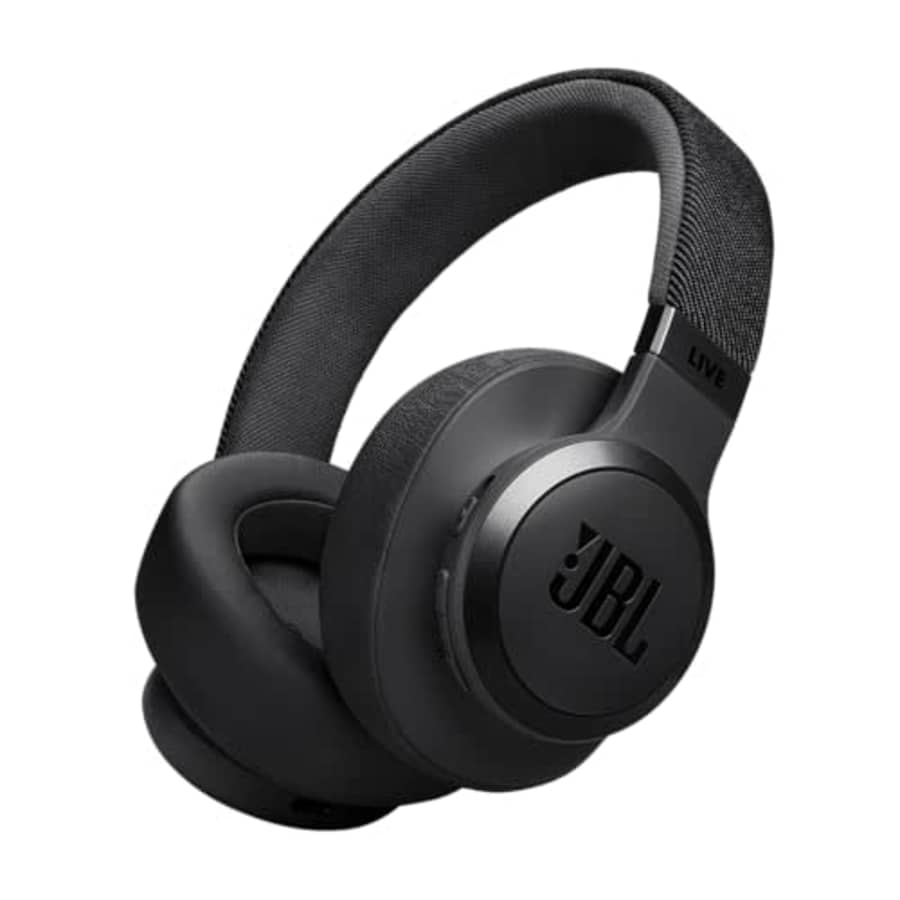 JBL LIVE 770NC - Wireless Over-Ear Headphones with True Adaptive Noise Cancelling with Smart for $150
