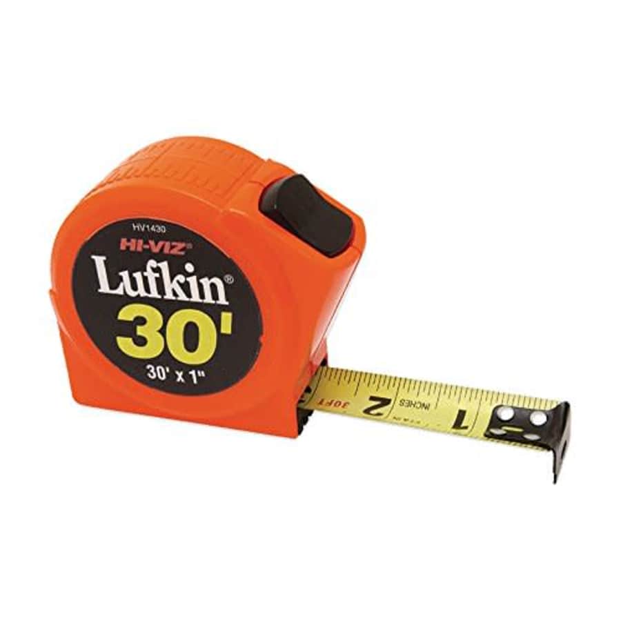 Crescent Lufkin 1" x 9m/30' P1000 Series Hi-Viz Orange SAE/Metric Yellow Clad A30 Blade Power for $24