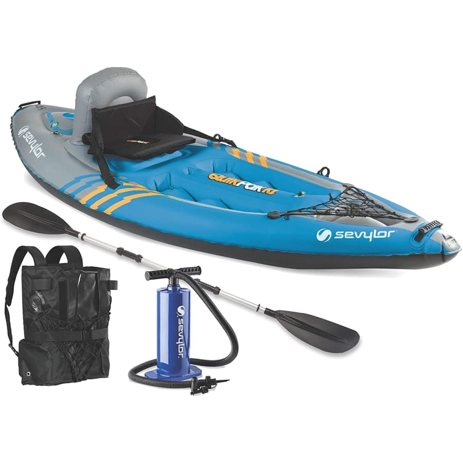 Sevylor Quikpak K1 1-Person Kayak for $150
