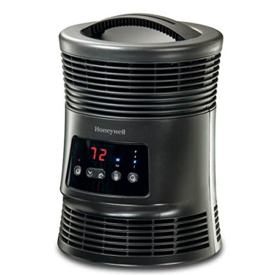 Honeywell HHF370B 360 Degree Surround Fan Forced Heater with Surround Heat Output Charcoal Grey for $49